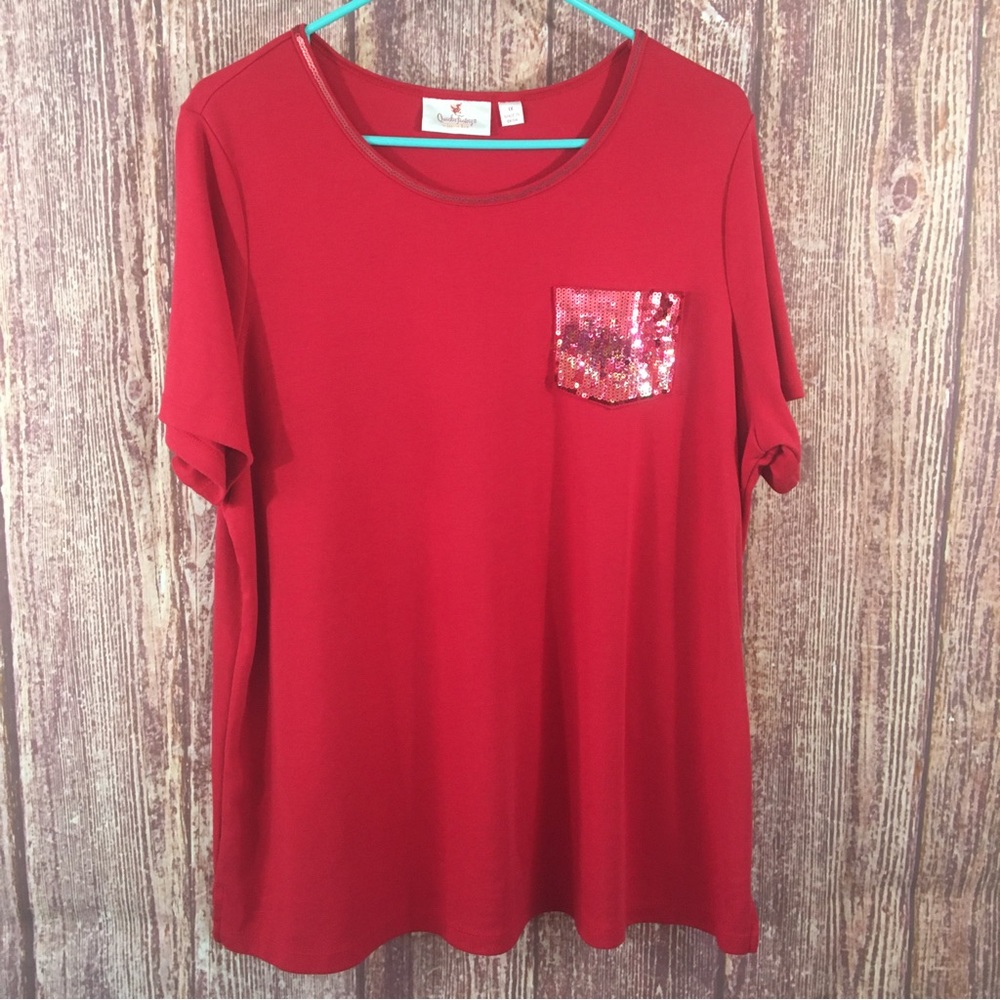 Quacker Factory red top